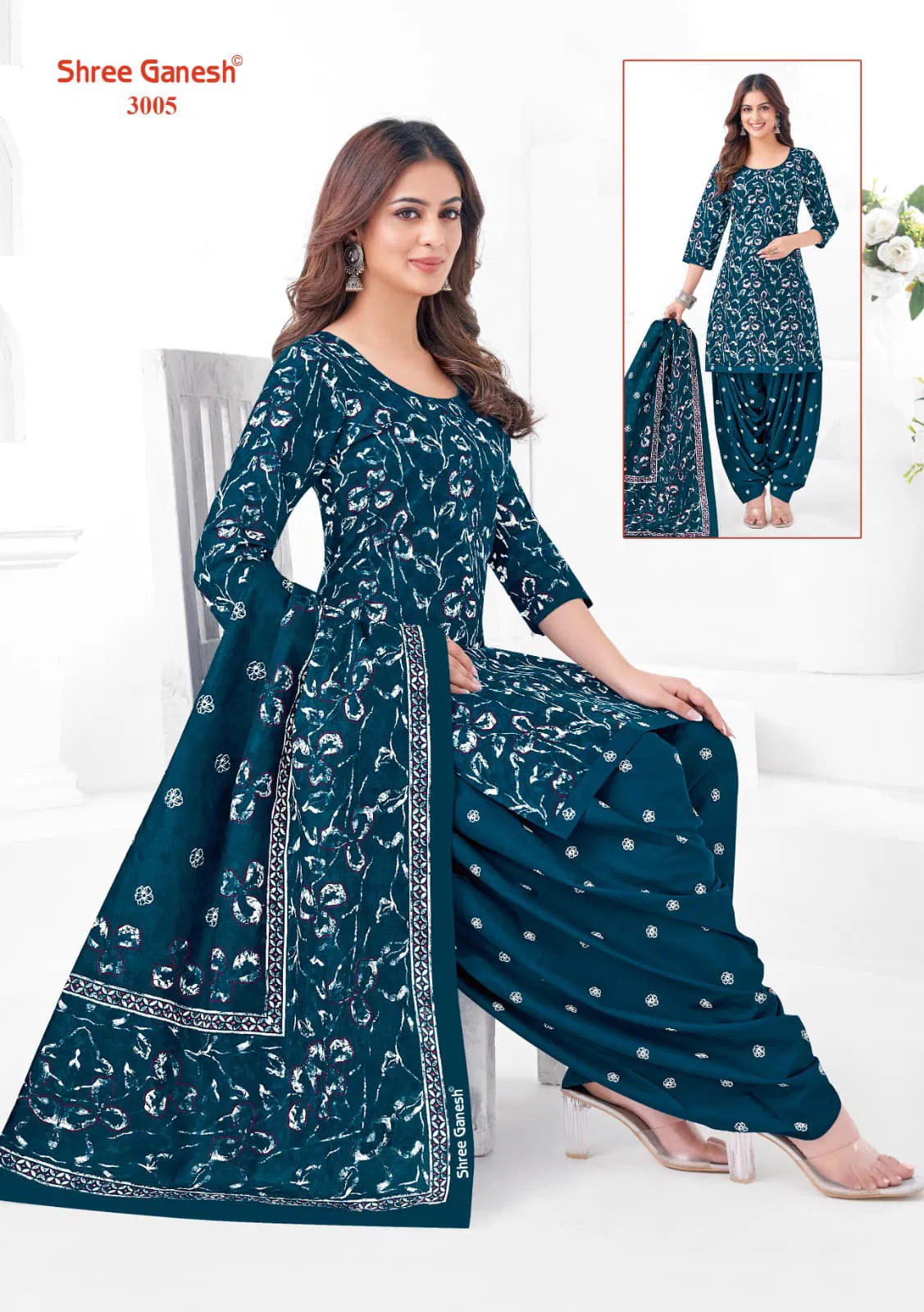 Hansika Special Vol 1 By Shree Ganesh Cotton Dress Material Exporters In India